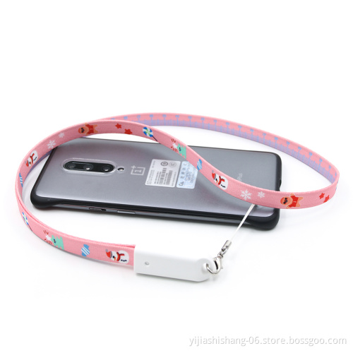 Yijiashishang 2020 New Lanyard USB 3 in 1 Cable For Phone Charger Lanyard Charger Cable 3 in 1